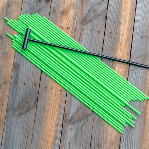 snow stakes for plowing|snow plow stakes home depot.